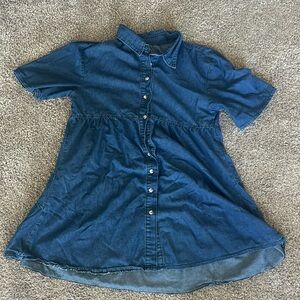 Denim dress